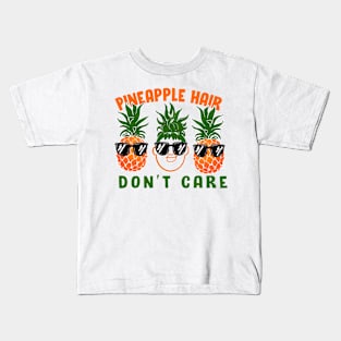 Pineapple Hair Kids T-Shirt